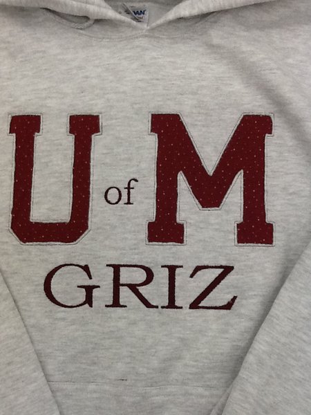 U of M Griz Sweatshirts | Silver Threads