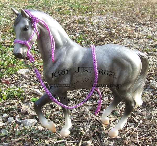 Breyer Horse Rope Halter & Lead Set Knot Just Rope