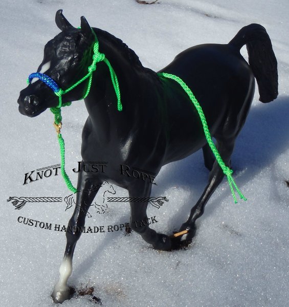 Breyer Horse Rope Halter & Lead Set Knot Just Rope