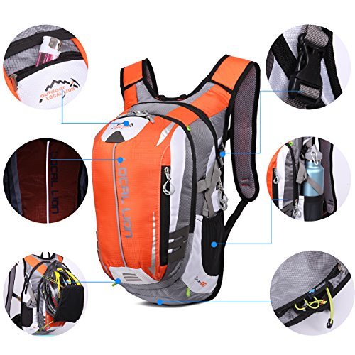 LOCALLION Outdoor Sports Hiking Camping Daypack Travel Cycling Backpack ...