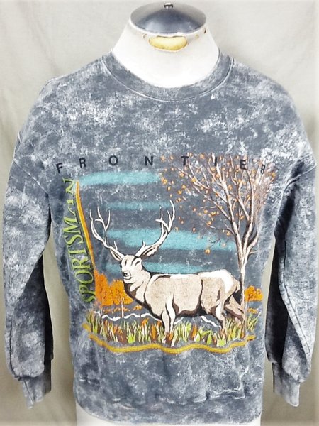 men's graphic crew neck sweatshirt
