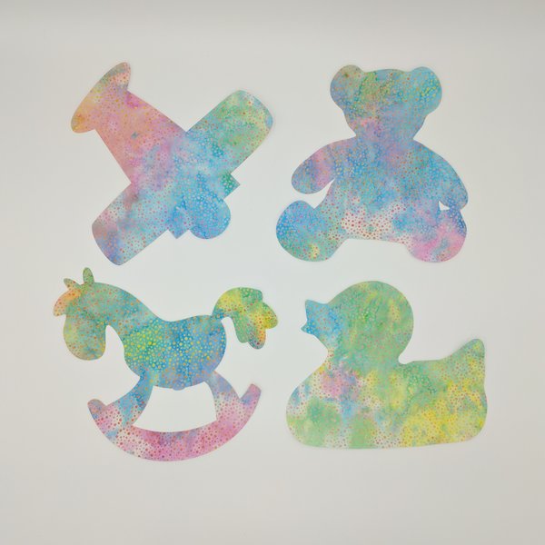 Download Baby Themed Pre Fused Applique, Rocking Horse, Ducky ...