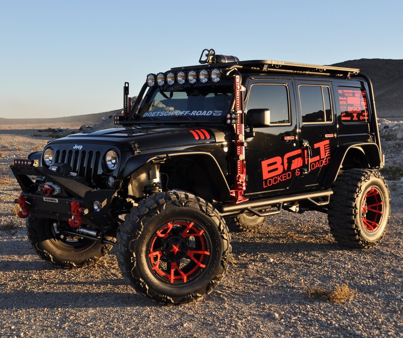 Custom Jeep Wrangler Off Road