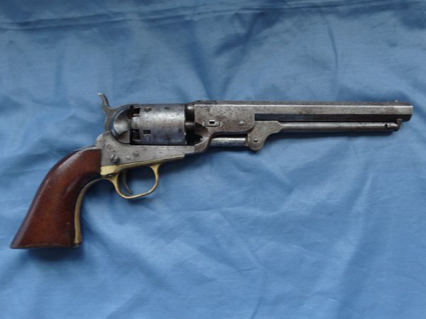 1 - Colt 1851 Navy - Cut for Shoulder Stock | SUSAT Civil War Antiques