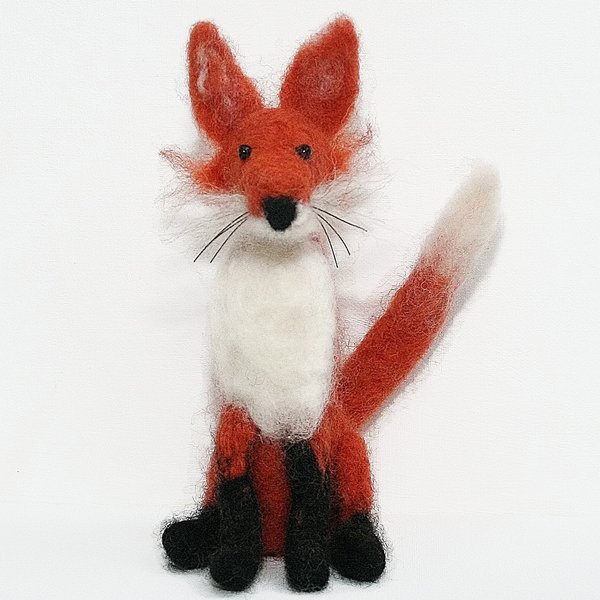 Fox needle felting kit | Needle felting kits for beginners. Unlock your