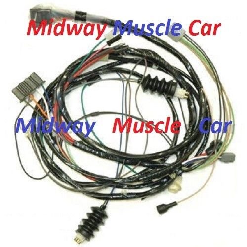 front end head light lamp wiring harness 67 68 Chevy ... original 68 camaro wiring harness complete 