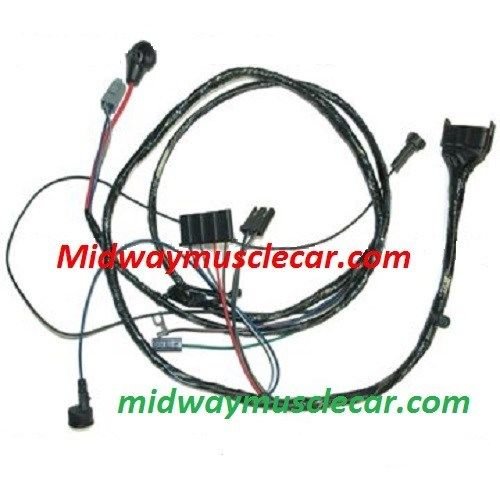 HEI engine wiring harness V8 64 Pontiac GTO LeMans Tempest w/o A