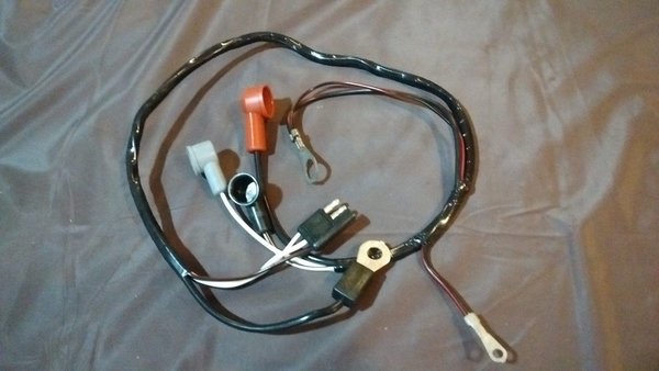 66 68 67 69 Ford Falcon V8 alternator feed Wiring Harness ... ford fairlane wiring harness 