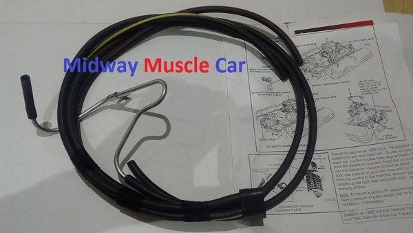 thermo controlled ported intake vacuum switch hose kit 68 ... 1969 gto wiring harness 