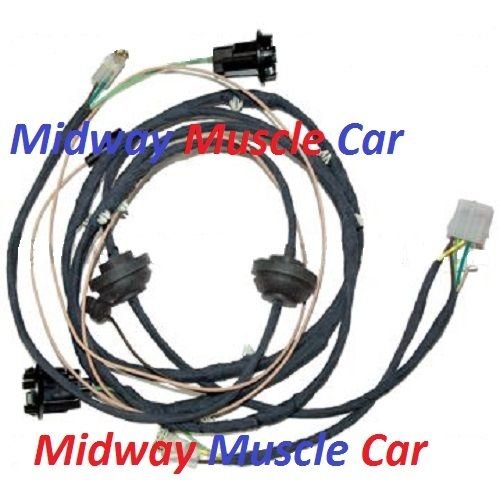 rear body panel tail light wiring harness 64 65 66 67 Chevy El Ca