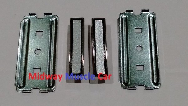 bucket seat medallion emblem ornaments emblems 1966 Chevy ... 1966 gto dash wiring harness 