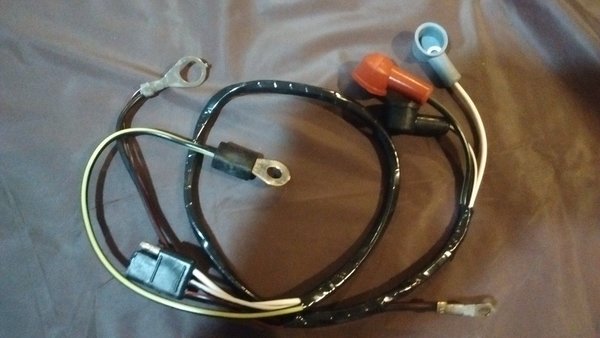Voltage regulator to alternator Wiring Harness 67 Ford ... 67 ford wiring harness 