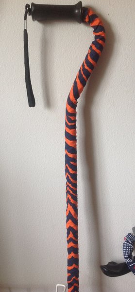 Cincinnati Bengals Cane Cover Tiger, Kickin' Sports Fabric 