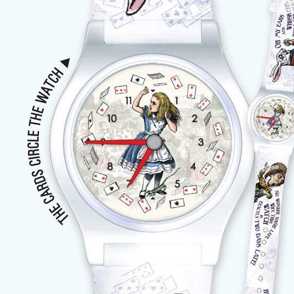 alice in wonderland wrist watch