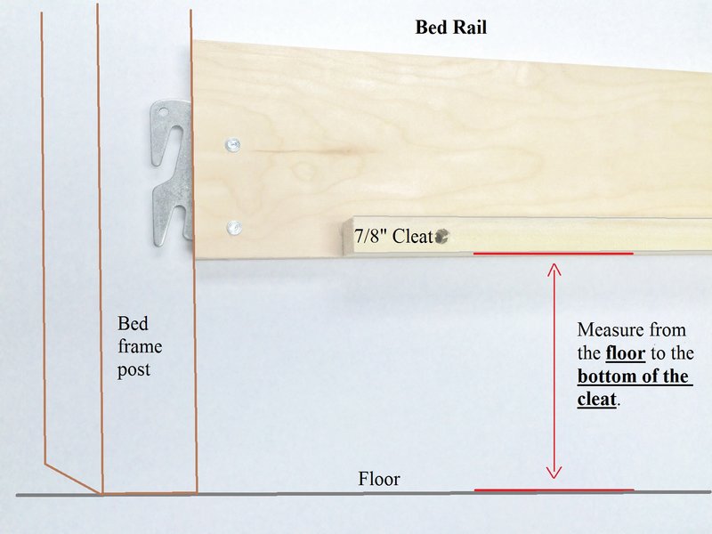 slat a assembling bed STS & H Company Panel  3 Inc. Latex  B