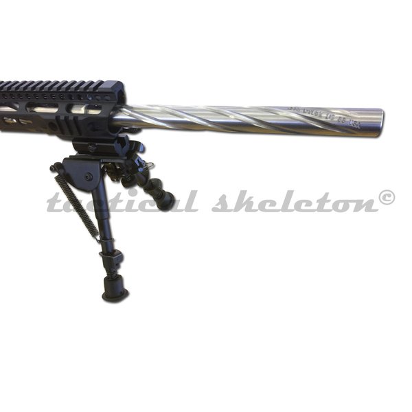 24" 223 WYLDE Stainless Steel Spiral Fluted Bull Barrel Complete Upper