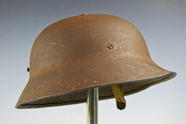 ULTRA RARE AUSTRO-HUNGARIAN BERNDORFER COMBAT HELMET | Ward Militaria