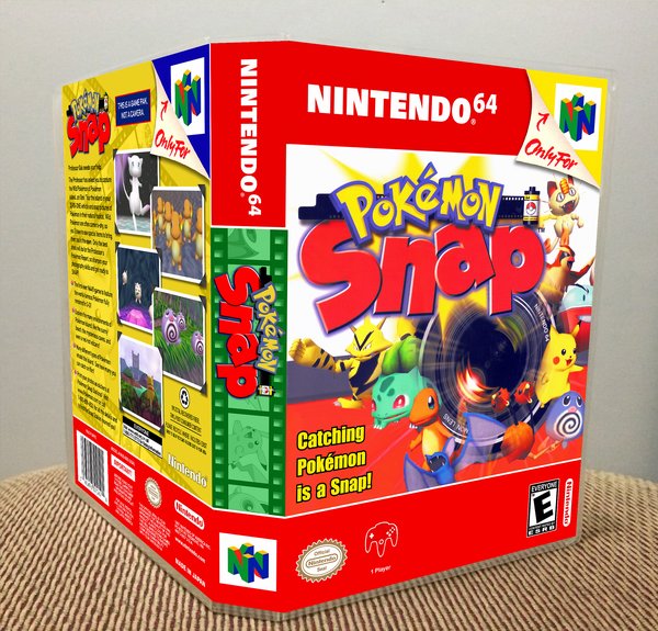 Pokémon Snap N64 Game Case | Game Case King - Custom Game ...