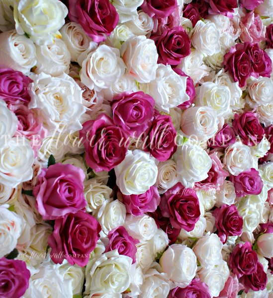 Sweetheart Flower Wall The Flower Wall Company