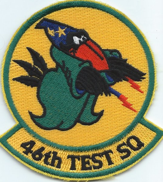 USAF PATCH 46 TEST SQUADRON | usafcollectibles