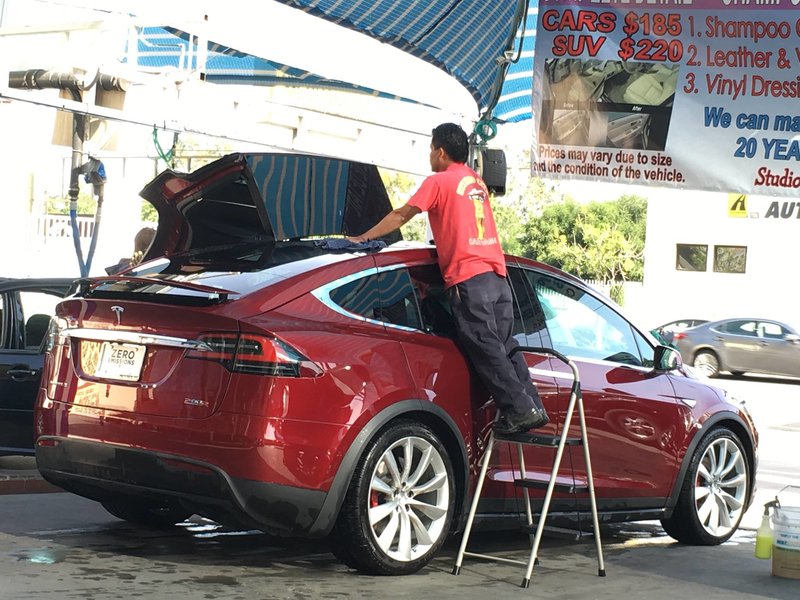 watch this before taking your tesla to a car wash - youtube on tesla car wash near me