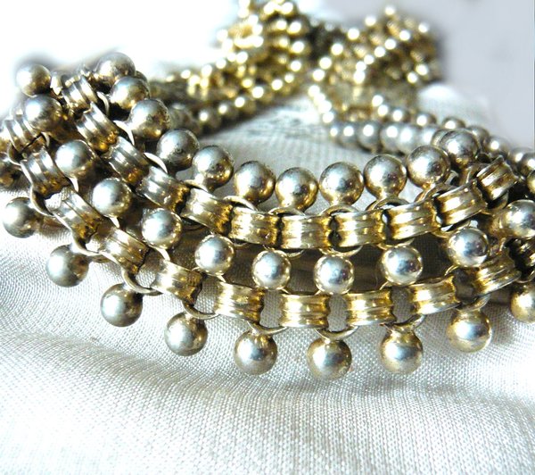 Victorian Silver Collar & Bracelets | Eva Antiques