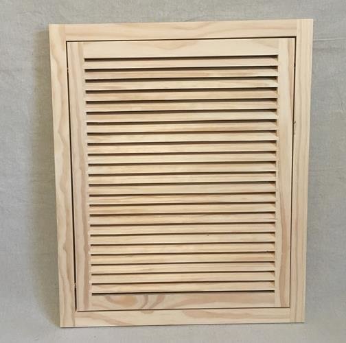 20x25 Wood Return Air Filter Grille