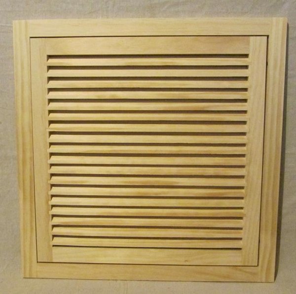 20x21 Wood Return Air Filter Grille