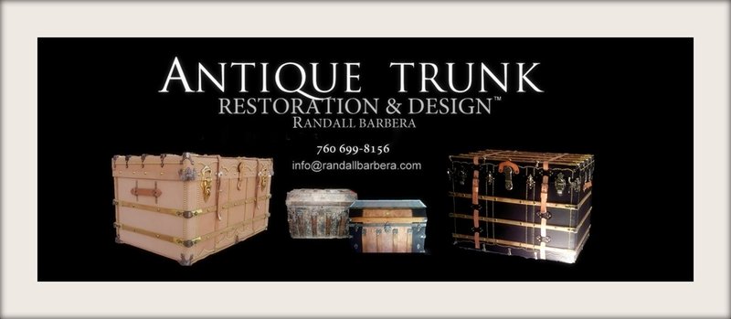 Wardrobe Trunk Conversion  Randall Barbera Antique Trunk Restoration and  Design