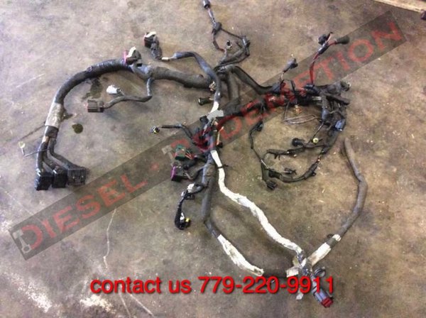 06 2006 FORD E450 6.0LUSED ENGINE WIRE WIRING HARNESS 1846759 C93 FREE