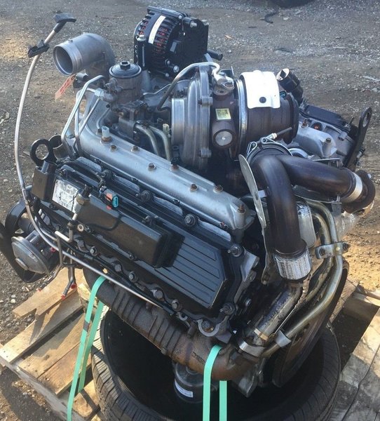 FORD DIESEL 6.0 ENGINE NOTHING STRIPPED OFF *COMPLETE DROP ... ford e250 belt diagram 