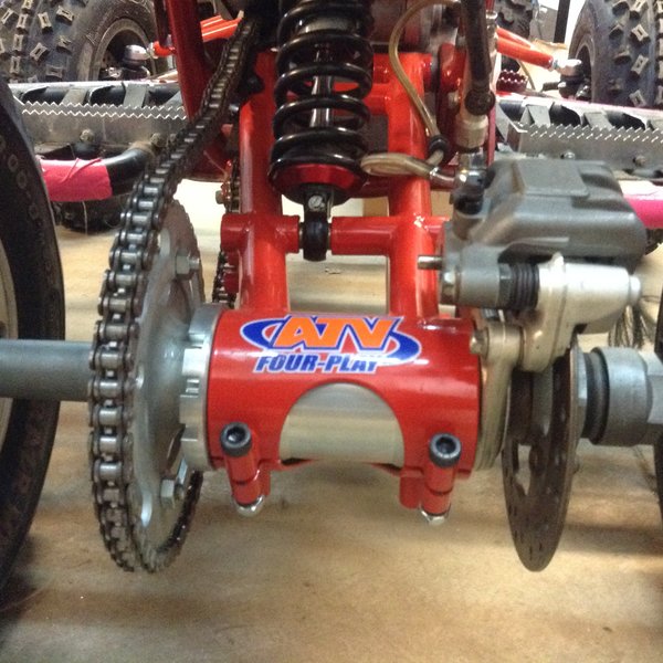 ATV Four Play's Apex 85cc mini Swing arm ATV FourPlay