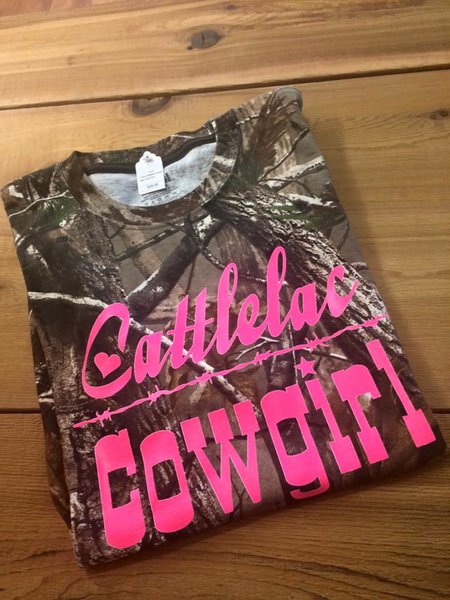 Cattlelac Cowgirl & Co. Camo T-shirt | Cattlelac Cowgirl & Co.