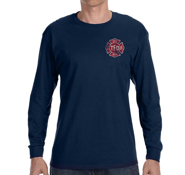 TFD005 - Toronto Fire Vintage Long Sleeve Shirt | Firehouse Clothing ...