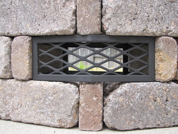 Pavestone® Rumblestone™ Round Fire Pit Vent | Fire Pit ...