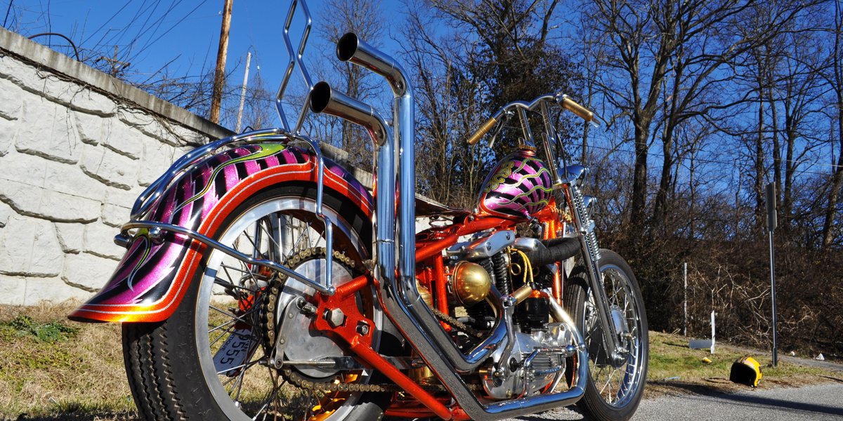 Gusher Cycles choppers motorcycle repair nashville, tn custom