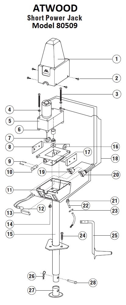 Rv Jack Landing Gear Pdxrvwholesale