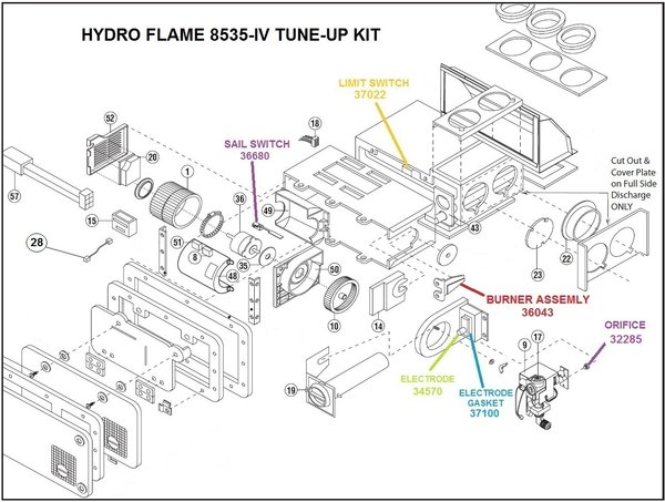 Atwood Furnace Model 8535-IV Parts | pdxrvwholesale atwood 8535 furnace wiring diagram for rv 