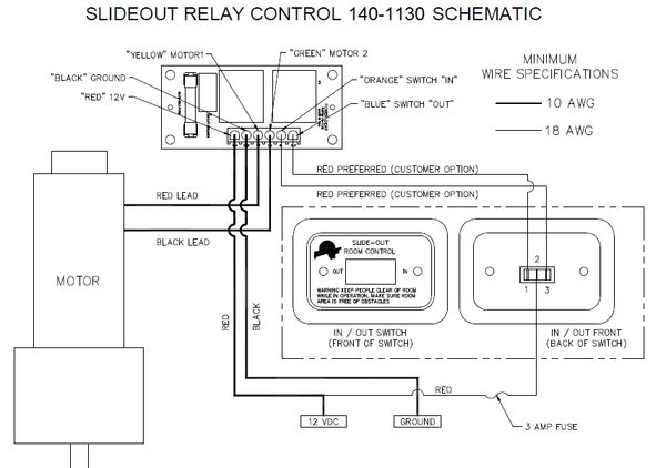 Power Gear Slide Out Controller Kit 521279 | pdxrvwholesale