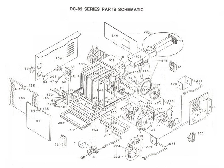 Hydro Flame Furnace Parts Diagram