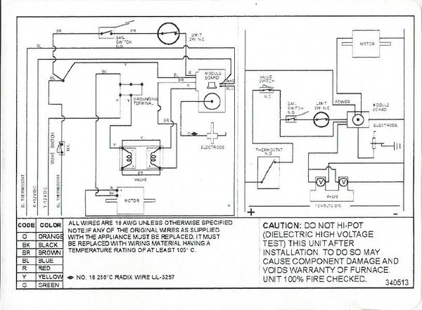 Suburban Furnace Control Module Board Wiring Kit 520840 ... atwood jack switch wiring diagram 