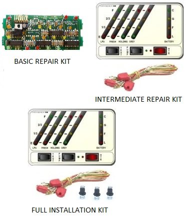 KIB Electronics Monitor Panel Model K24-MWL Repair ... kib wiring harnesses 