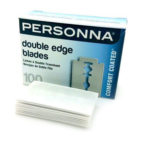 10 Lab Blue Personna Double Edge Blades Razor Blades & More Co.