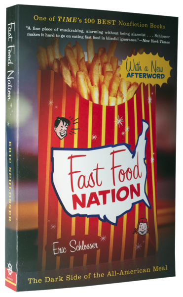 Fast Food Nation Paperback Book Framing The World