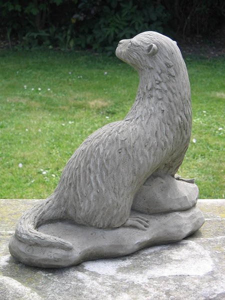 Otter Garden Statue | Surrey Ornamental Stoneware