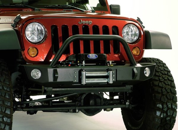 Expedition One Core Series Front Winch Bumper for Jeep JK Wrangle ...