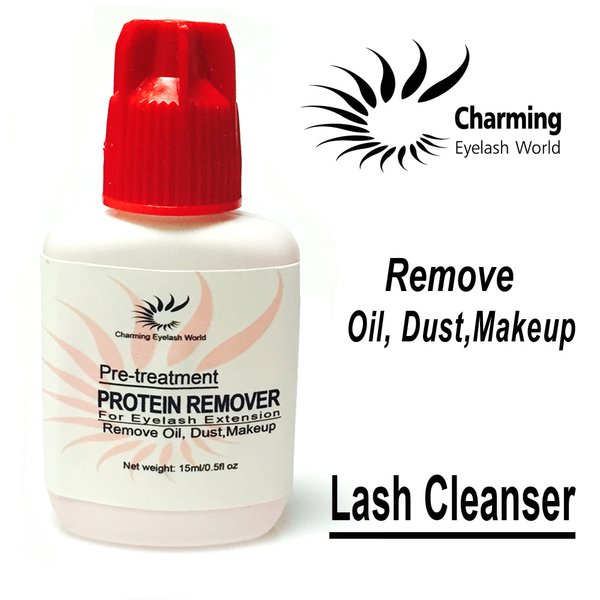 Lash Cleanser/Protein Remover for Eyelash Extension 15ml Charming