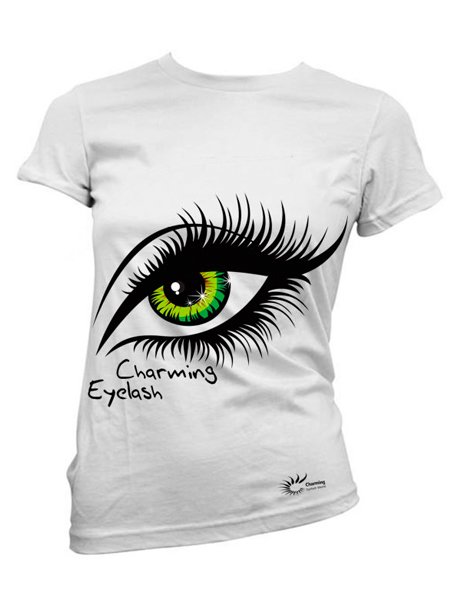 Download Charming Eyelash Big Eyelash T-Shirt | Charming eyelash World
