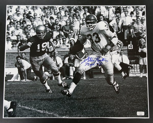 Eddie Hinton Autographed 16 x 20 | Icons of Oklahoma, LLC