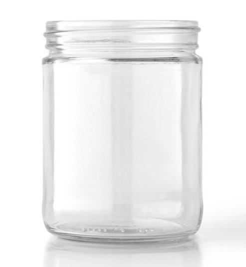 Glass Jars Wide Mouth 121